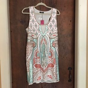 BRAND NEW WITH TAGS sequins dress size large